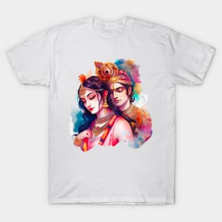 Radha Krishna - Hindu Goddess Collection T-Shirt